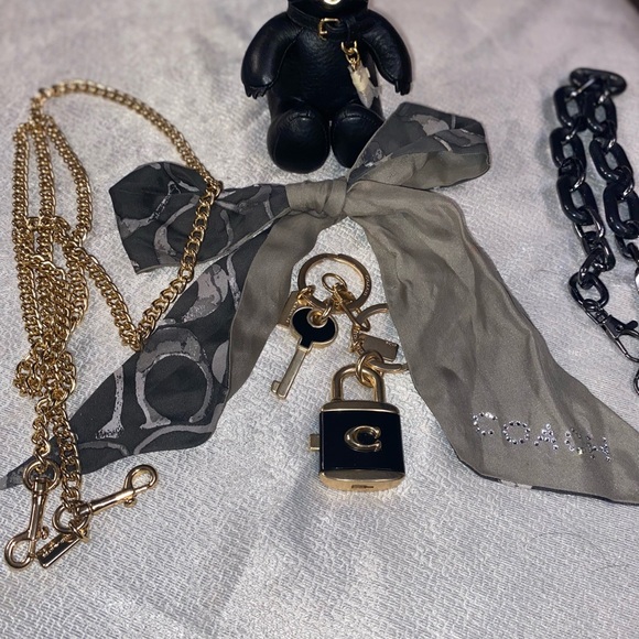 Coach Black and Gold Accessories Set - Picture 2 of 3